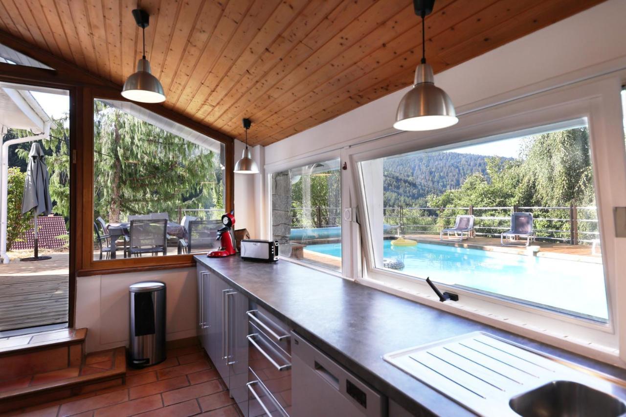 Le Chalet Blanc - Jacuzzi / Piscine / Sauna เฌราร์แมร์ ภายนอก รูปภาพ